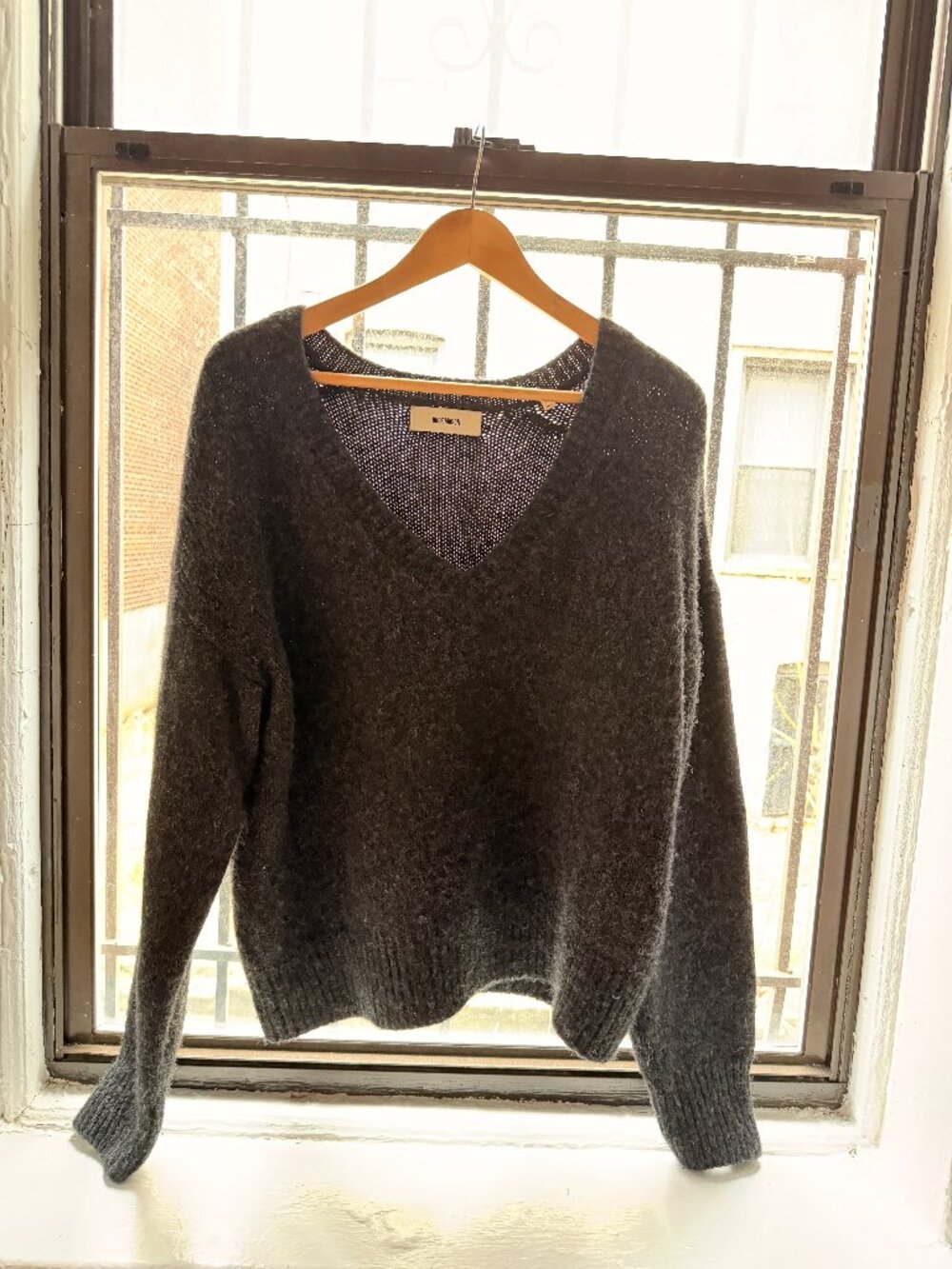 Buck Mason Women's V-neck sweater